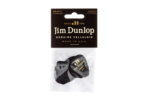 Dunlop - 483P#03 Black Classic - Heavy