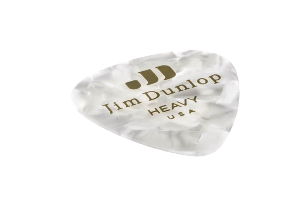 Dunlop - 483P#04 White Perloid - Heavy