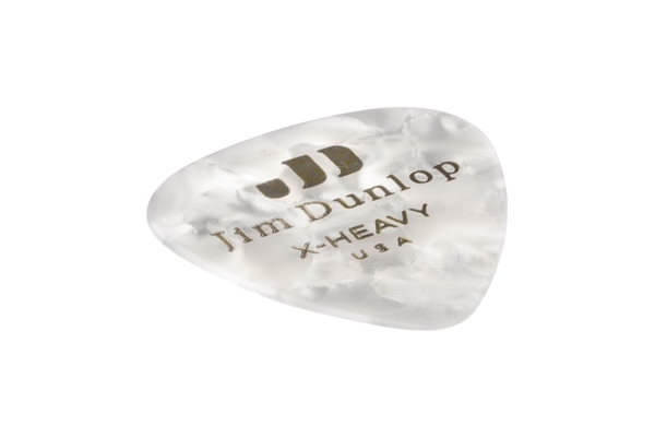 Dunlop - 483P#04 White Perloid - Extra Heavy