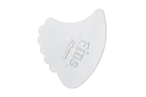 Dunlop - 444R.42 Nylon Fin White .42mm