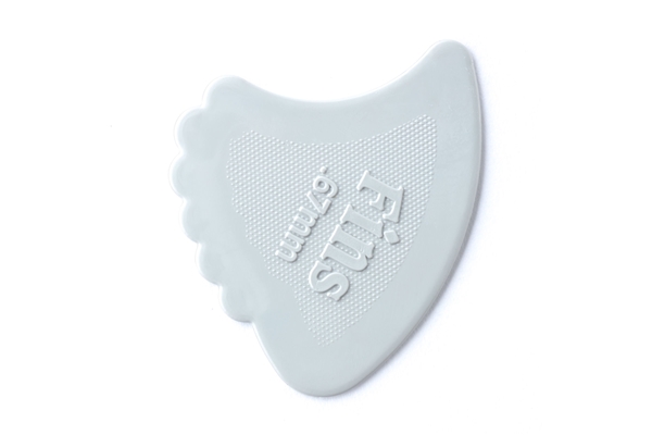 Dunlop - 444R.67 Nylon Fin LightGrey .67mm