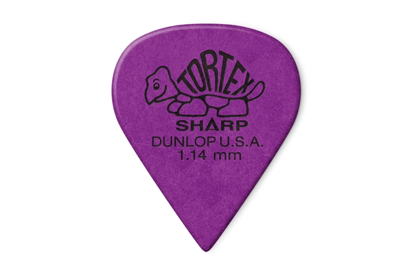 Dunlop - 412R1.14 Tortex Sharp Purple