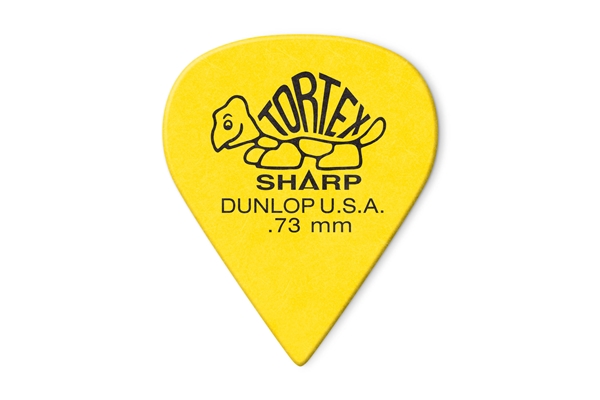 Dunlop - 412P Tortex Sharp Yellow .73