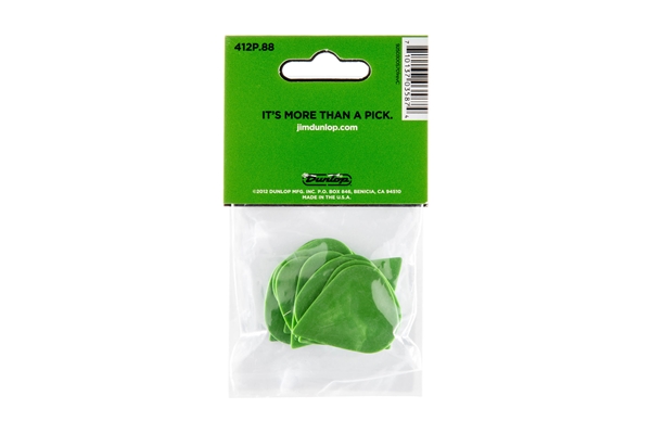 Dunlop - 412P.88 Tortex Sharp Green