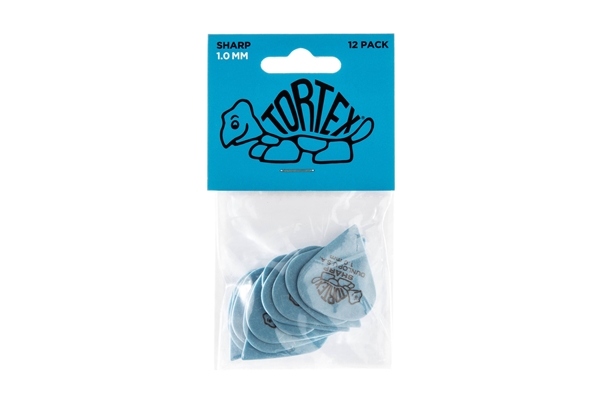 Dunlop - 412P1.0 Tortex Sharp Blue