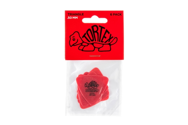 Dunlop - 431P Tortex Triangle Red .50