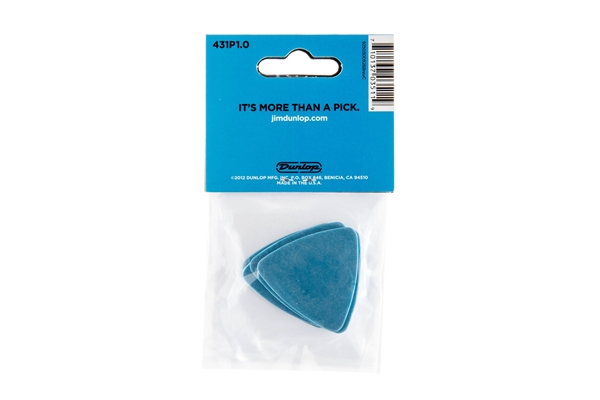 Dunlop - 431P Tortex Triangle Blue 1.0