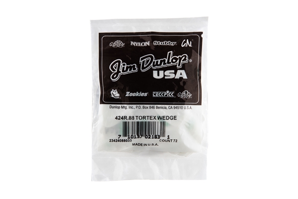Dunlop - 424R Tortex Wedge Green .88