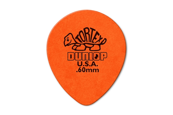 Dunlop - 413R Tortex Tear Drop Orange .60