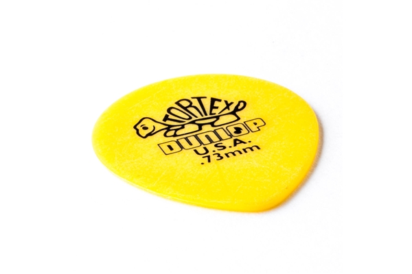 Dunlop - 413R Tortex Tear Drop Yellow .73