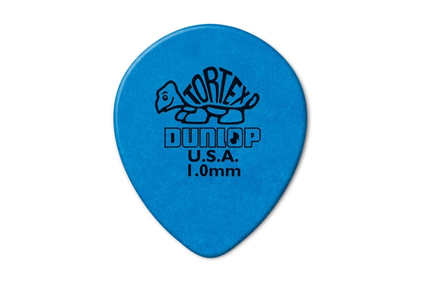 Dunlop - 413R Tortex Tear Drop Blue 1.0