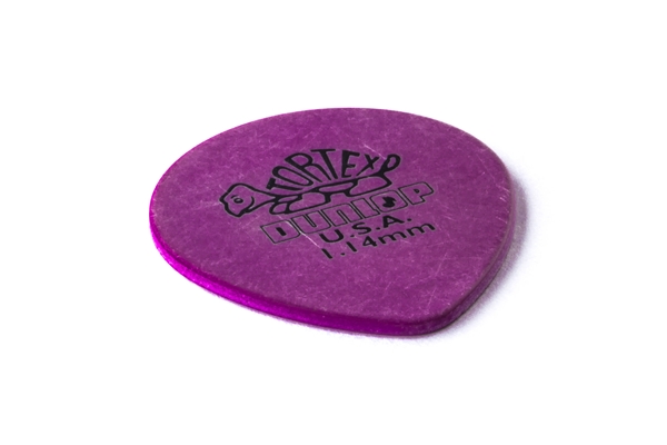 Dunlop - 413R Tortex Tear Drop Purple 1.14