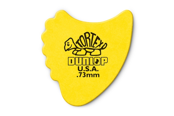 Dunlop - 414R Tortex Fin Yellow .73