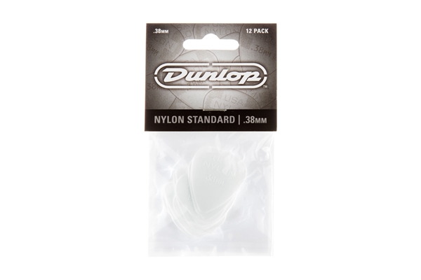 Dunlop 44P.38 Nylon Standard White .38mm