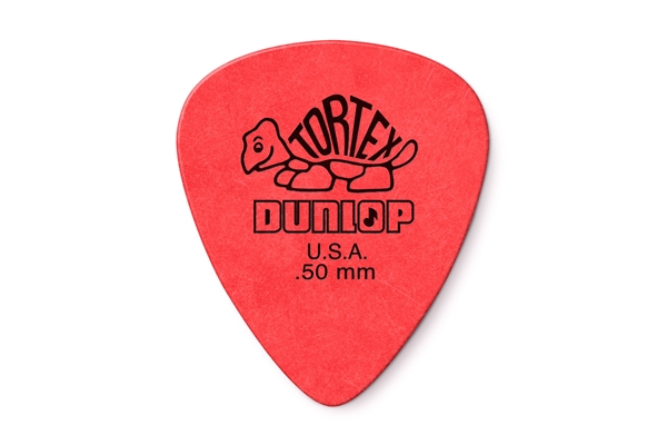 Dunlop - 418P Tortex Standard Red .50