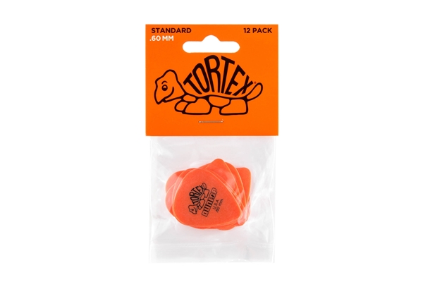 Dunlop 418P Tortex Standard Orange .60