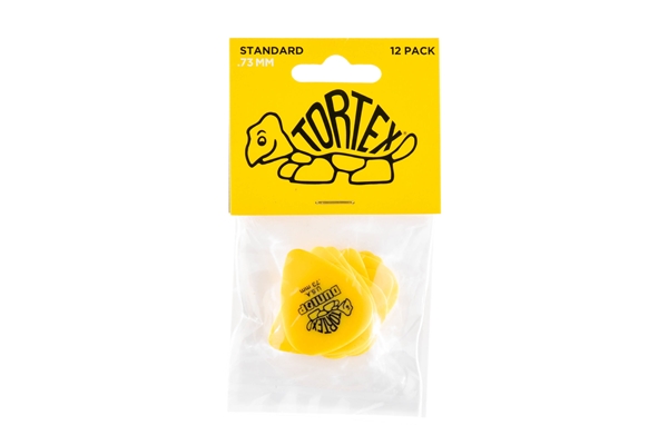 Dunlop 418P Tortex Standard Yellow .73