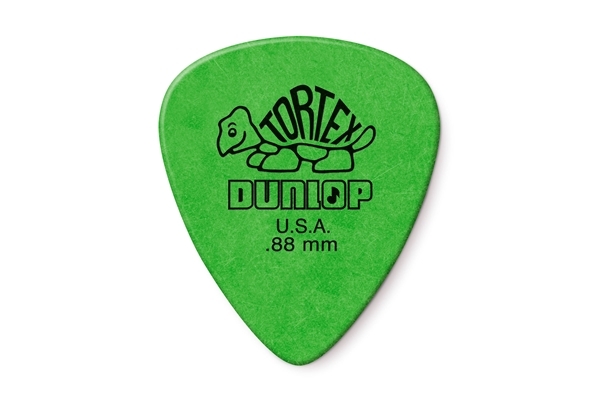 Dunlop - 418P Tortex Standard Green .88