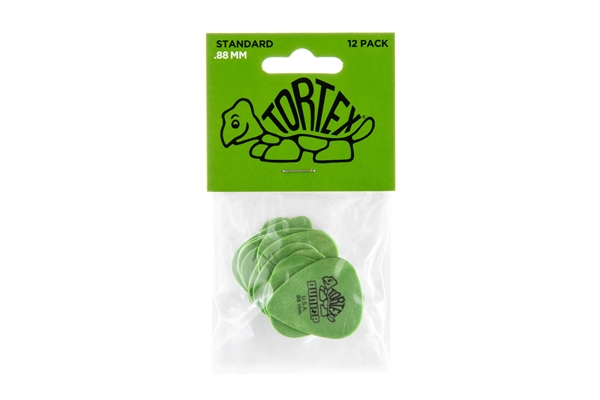 Dunlop 418P Tortex Standard Green .88