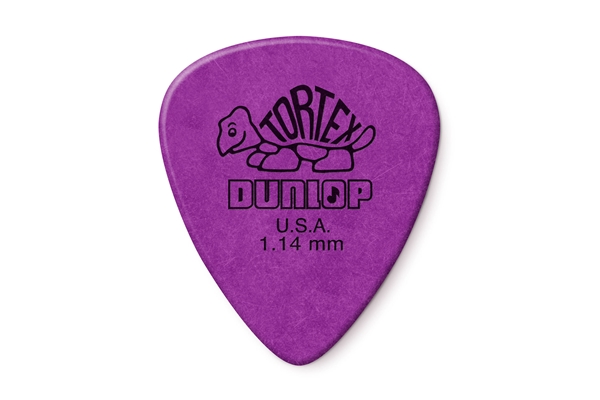 Dunlop - 418P Tortex Standard Purple 1.14