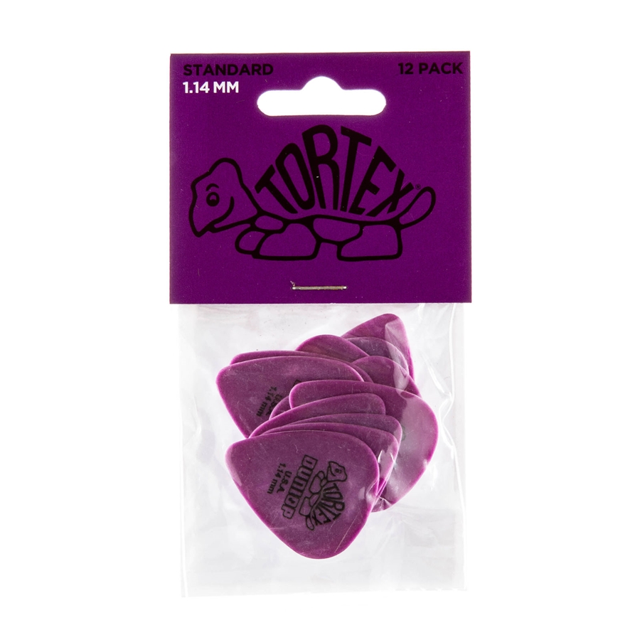 Dunlop 418P Tortex Standard Purple 1.14