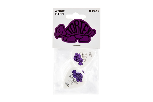 Dunlop - 424P Tortex Wedge Purple 1.14