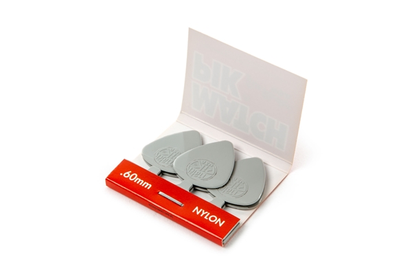 Dunlop - 448R.60 Match Piks Nylon Light Gray .60mm