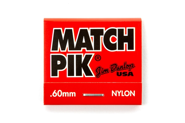 Dunlop - 448R.60 Match Piks Nylon Light Gray .60mm