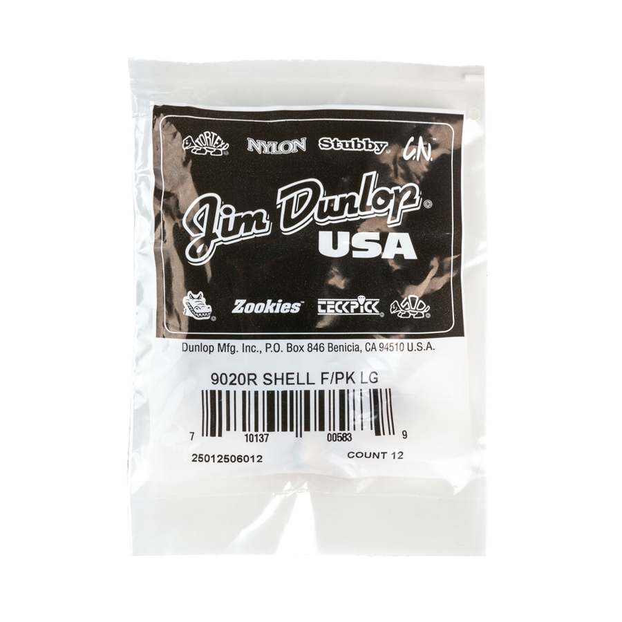 Dunlop 9020R FINGER LARGE - BAG 12 PLETTRI