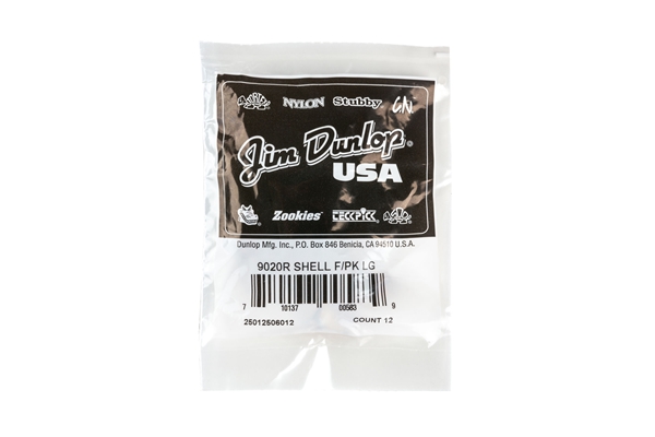 Dunlop - 9020R FINGER LARGE - BAG 12 PLETTRI