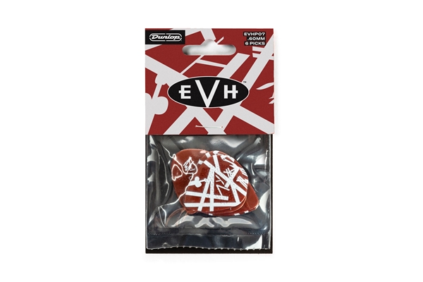 Dunlop - EVHP07 EVH Shark Guitar Plettri Max Grip 0.60 mm 6/Player