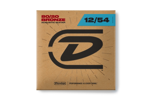 Dunlop - DAB1254 Acoustic 80/20 Bronze, Light Set/6