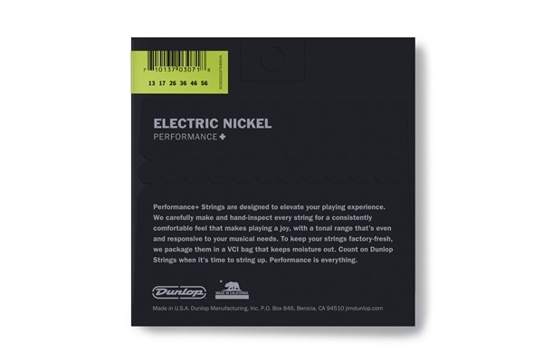 Dunlop - DEN1356 Nickel Plated Steel, Extra Heavy, Set/6