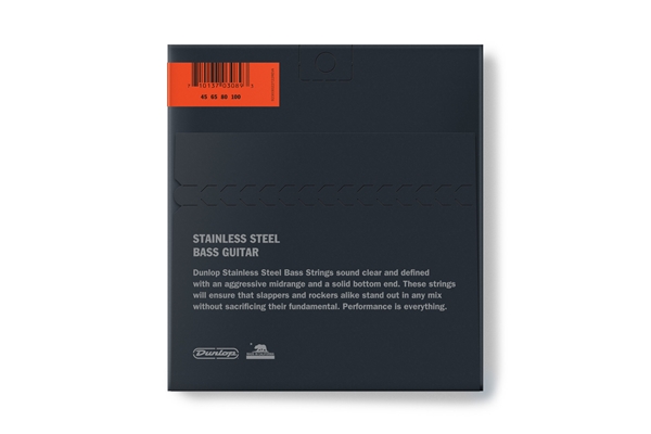 Dunlop - DBS45100 Stainless Steel, Medium Light Set/4