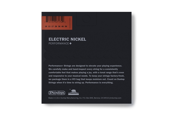 Dunlop - DEN1056 Nickel Plated Steel, Medium, Set/7