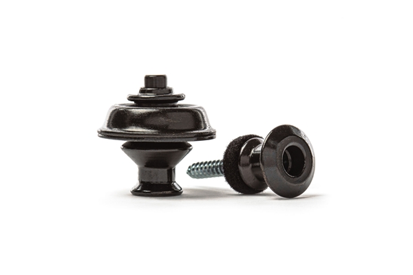 Dunlop - SLS1033BK Straplok Dual Design Strap Retainer System, Black