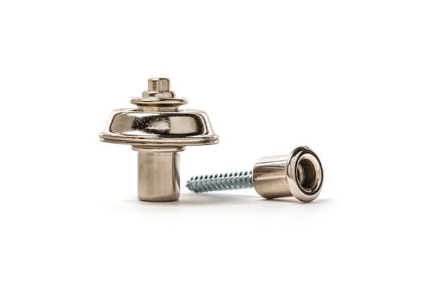 Dunlop - SLS1401N Straplok Flush Mount Strap Retainer System, Nickel