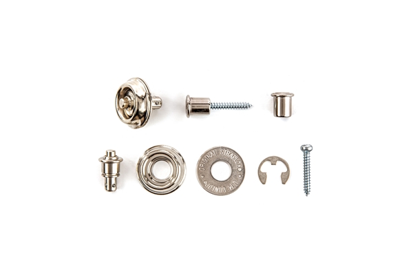 Dunlop - SLS1401N Straplok Flush Mount Strap Retainer System, Nickel