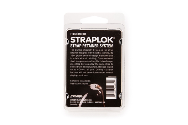 Dunlop - SLS1404G Straplok Flush Mount Strap Retainer System, Gold