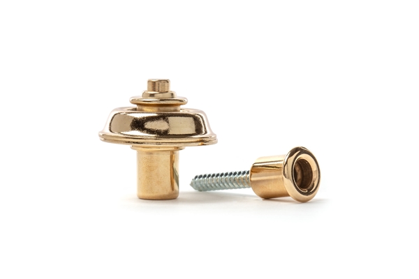 Dunlop - SLS1404G Straplok Flush Mount Strap Retainer System, Gold