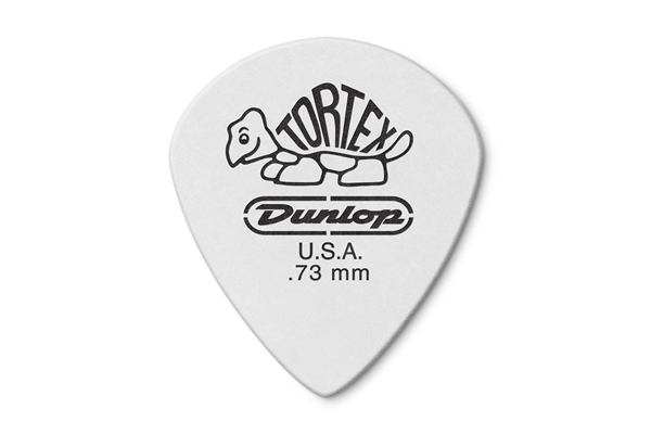 Dunlop 478R.73 Tortex White Jazz III, .73mm