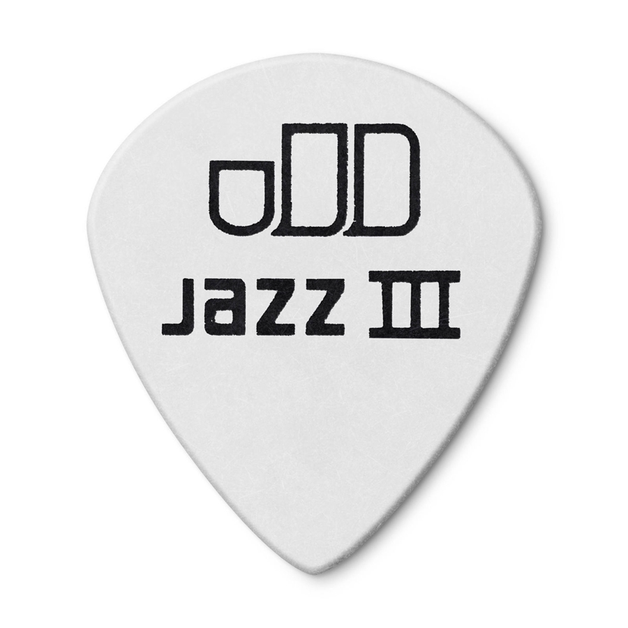 Dunlop 478R.88 Tortex White Jazz III, .88mm