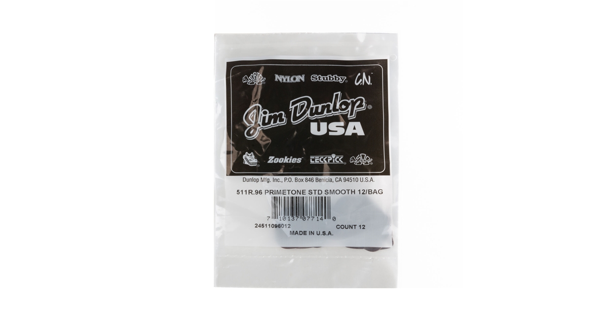 Dunlop 511R.96 Primetone Standard (Smooth), Refill Bag/12