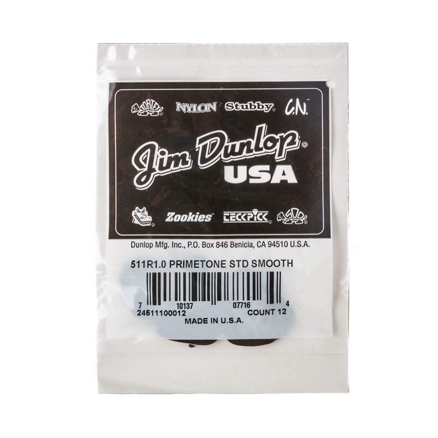 Dunlop 511R1.0 Primetone Standard (Smooth), Refill Bag/12
