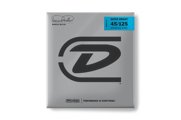 Dunlop DBMMS45125 Marcus Miller Super Bright, Medium Set/5