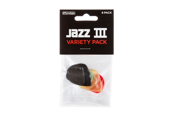 Dunlop - PVP103 Assortimento JAZZ III (busta da 6 plettri)