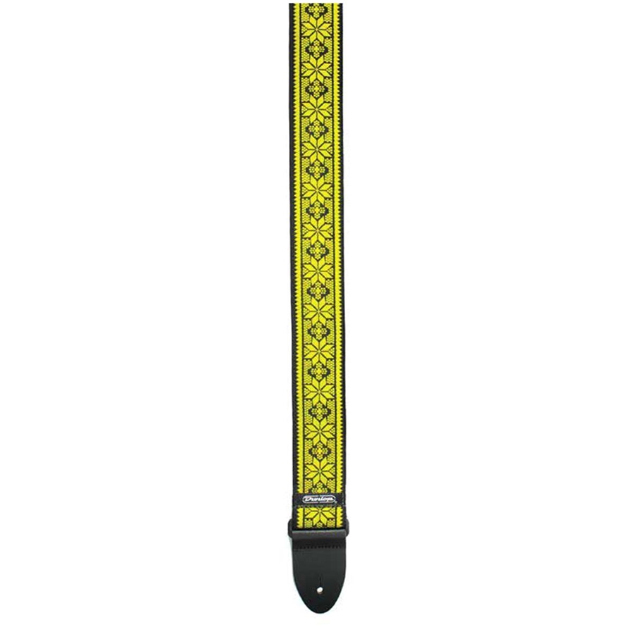 Dunlop D6702YE Strap Jacquard Fillmore Yellow