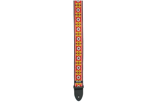 Dunlop - D6703RD Strap Jacquard Avalon Red