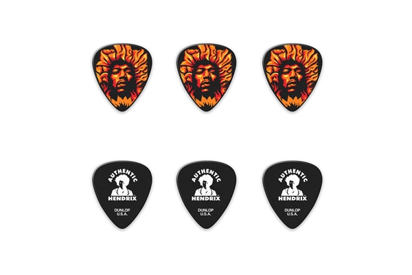 Dunlop - JH-PT14H Hendrix Voodoo Fire Pick Tin