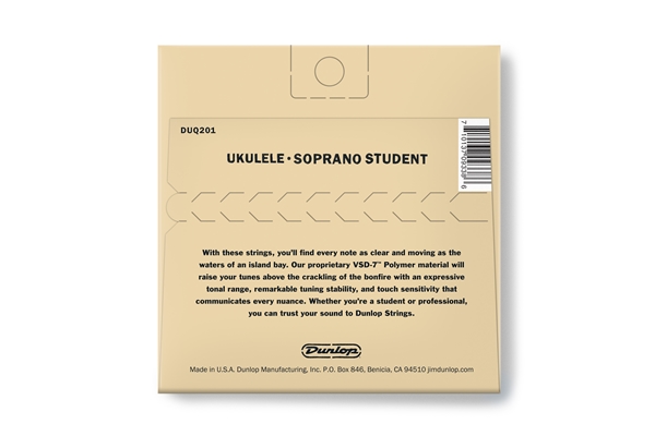 Dunlop - DUQ201 Corde per Ukulele Soprano Student-4/Set